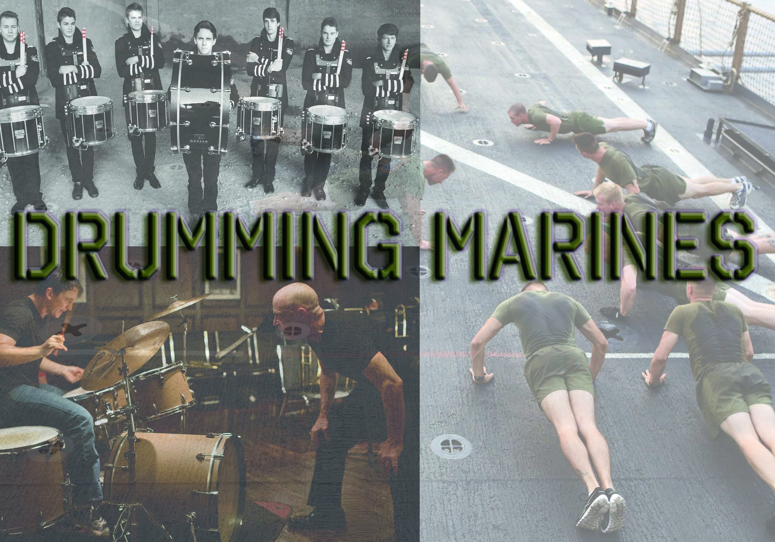 Drumming Marines Front (Lower quality)